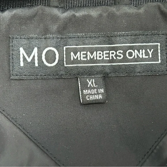Members Only Classic Iconic Racer Jacket80'sSportyRetroHipsterSize XL